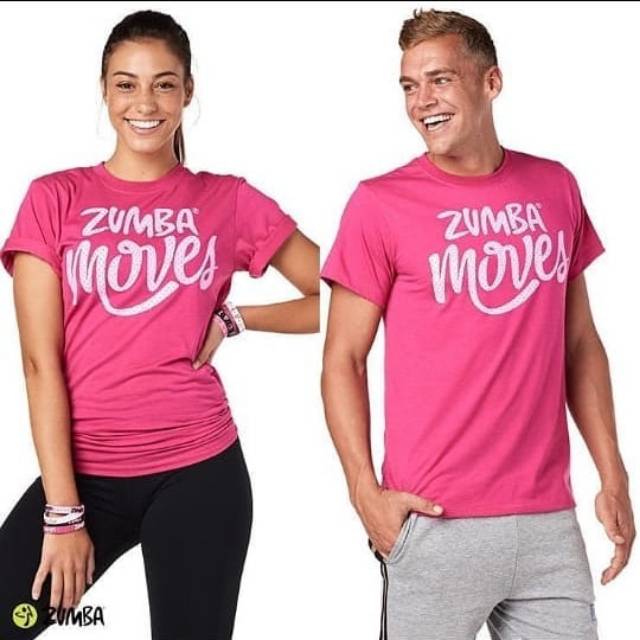 KAOS ZUMBA MOVES / KASO ZUMBA/BAJU AEROBIC/DANCE/YOGA/FITNES