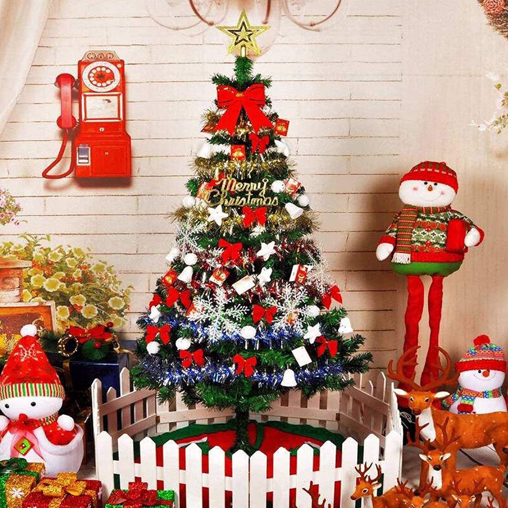 24 Pieces Of Christmas Tree Decorative Pendant Accessories For Home Decor Festival Party