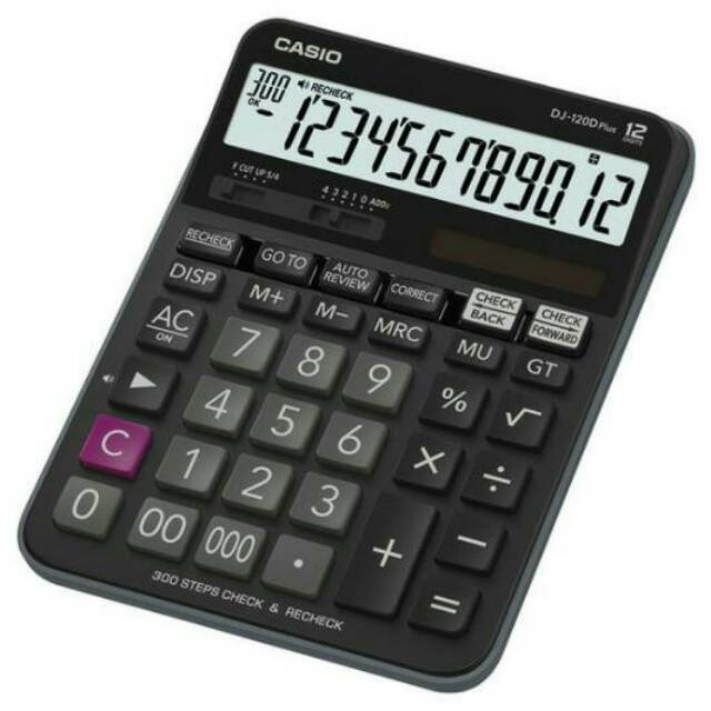 

NEW!!! Casio DJ-120D PLUS - Kalkulator Meja