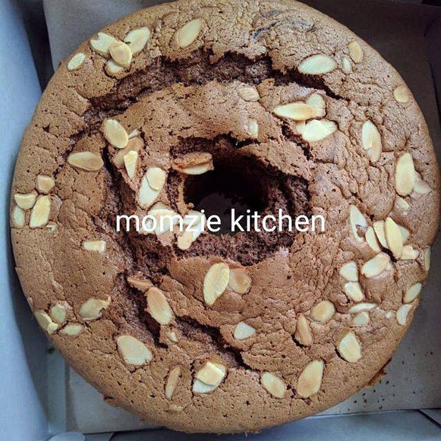 

Chiffon coklat almond