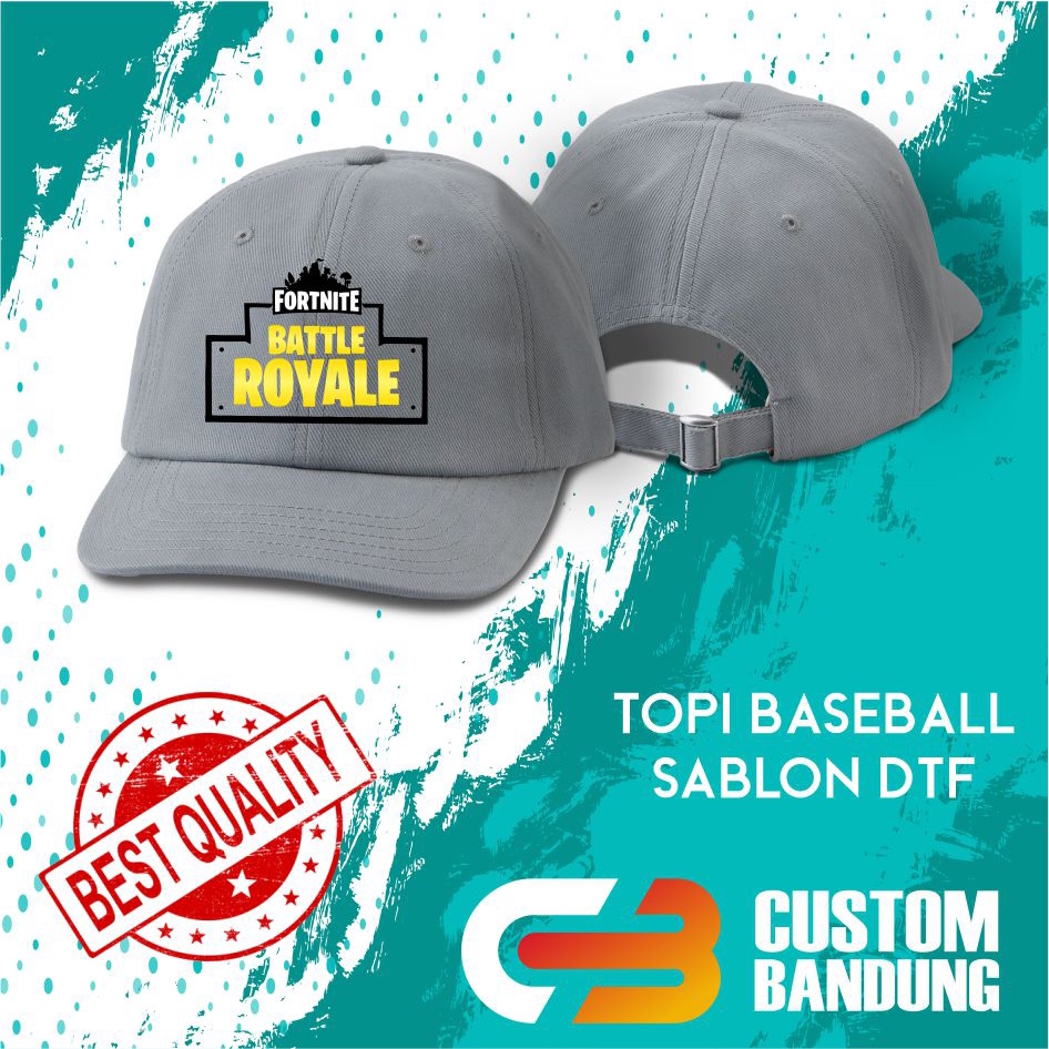 Topi Baseball FORTNINE 3 Pria Wanita Topi Cap Bisa Tulis Nama Bisa COD Original High Premium Quality