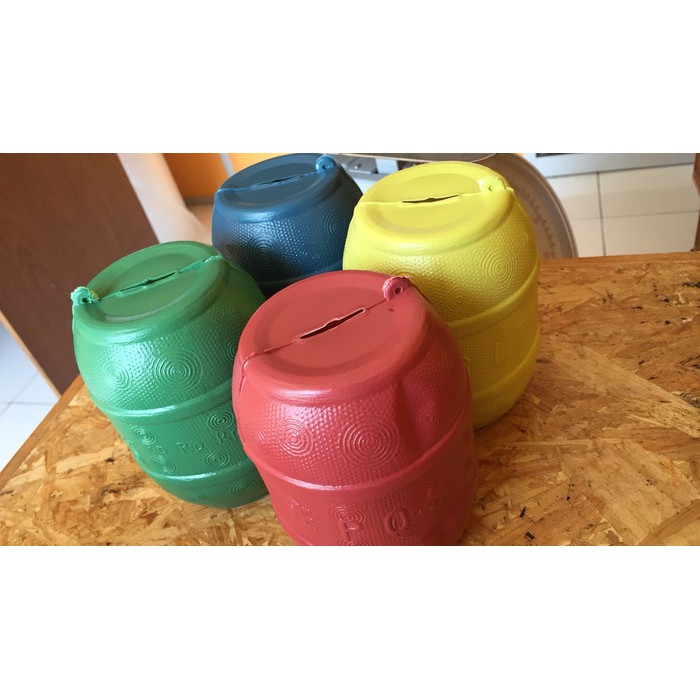 Celengan Plastik Kecil Celengan Tabung Tong Kecil