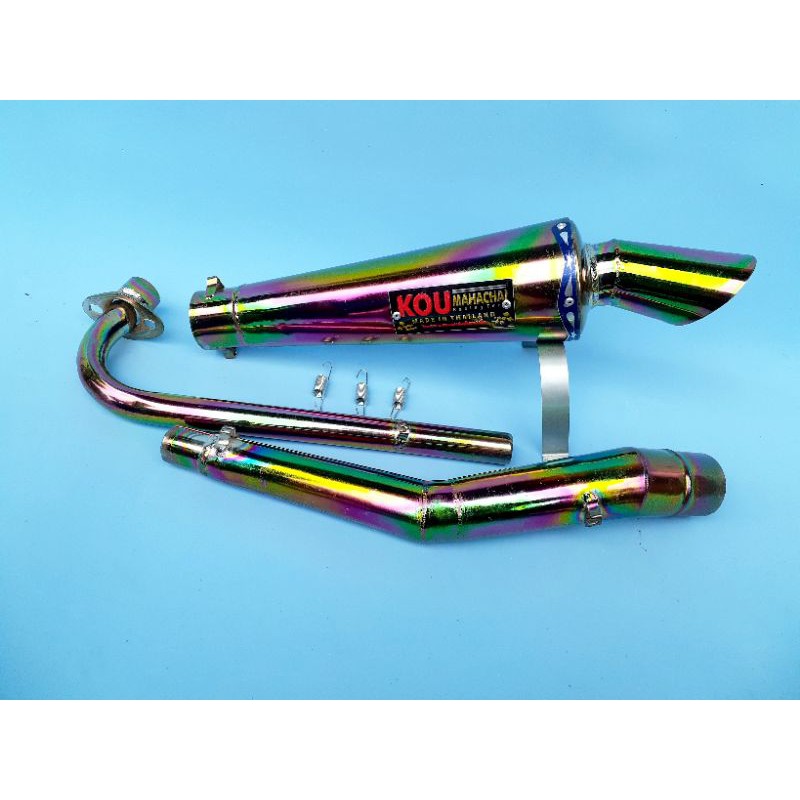 Knalpot Racing Kou Kidal Full Bunglon Supra X 125 Revo Kharisma Blade 125/110