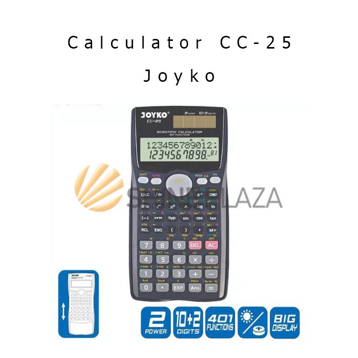 

Calculator Scientific Joyko Cc-25 - Kalkulator Joyko Scientific Cc-25