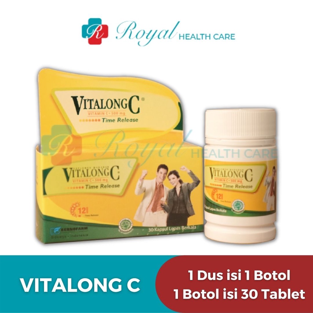 Vitalong C 30 Kapsul Multivitamin C