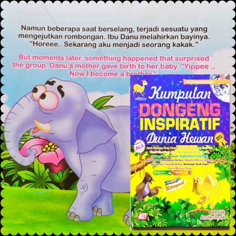 BUKU DONGENG ANAK BERGAMBAR DUNIA HEWAN | Shopee Indonesia