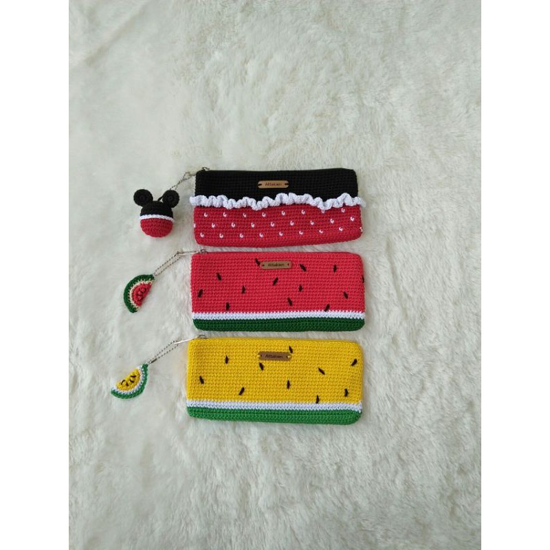 

ATTALOEN TEMPAT PENSIL RAJUTAN HANDMADE