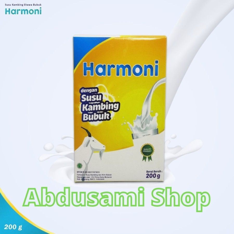 

Susu kambing etawa gmh harmoni Asli Full Cream