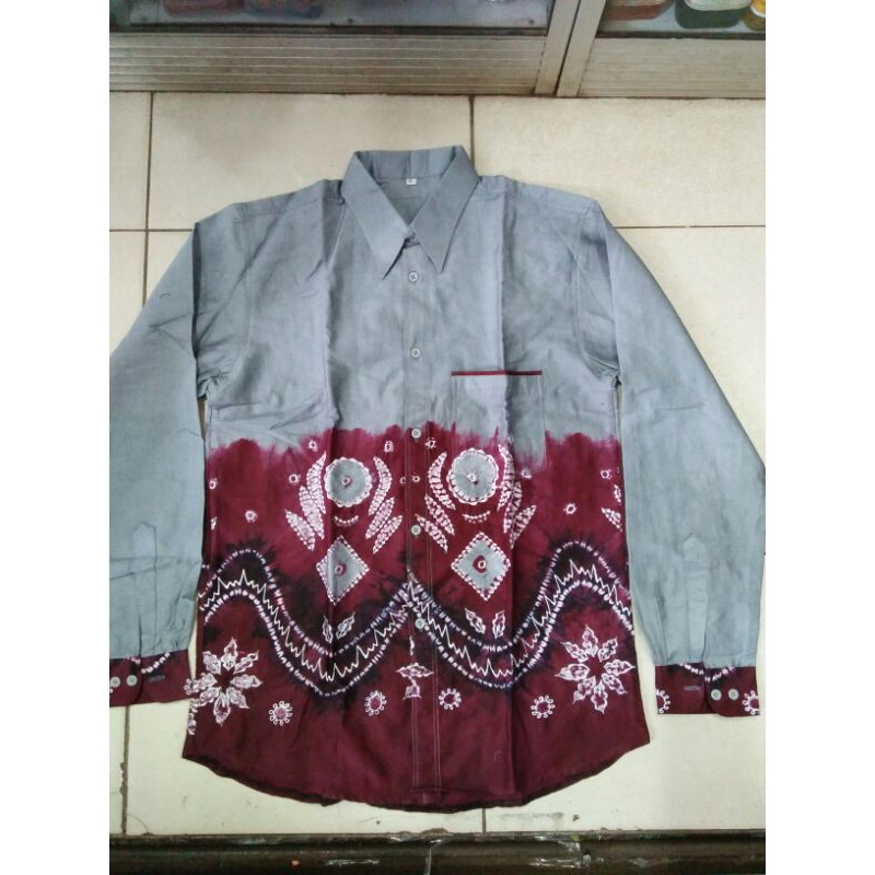 Kemeja Sasirangan Bordir