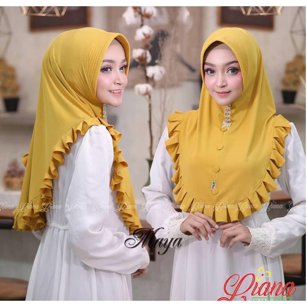 (1kg=10pcs) MAYA PET ANTEM RUMBAI REMPEL HIJAB JILBAB KHIMAR KERUDUNG BERGO INSTANT SEGIEMPAT