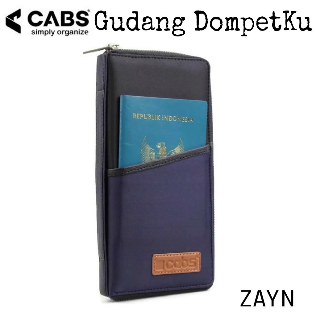 CABS POCKET ZAYN NAVY - DOMPET HPO PRIA