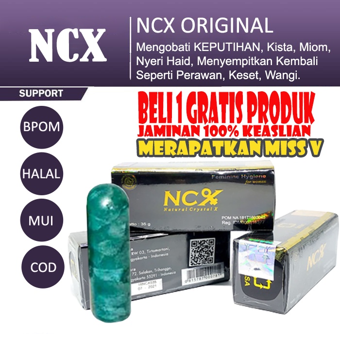 CRYSTAL X NASA Obat Keputihan Pelancar Haid Cristal X Nasa Original Keristal X Kristal X NCX Asli NEW