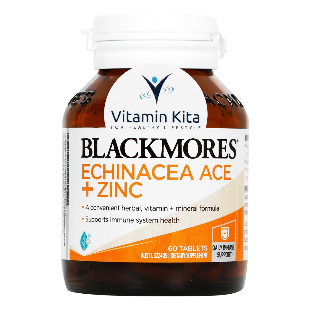 Jual Blackmores Echinacea ACE Zinc (60 Tab) Shopee Indonesia