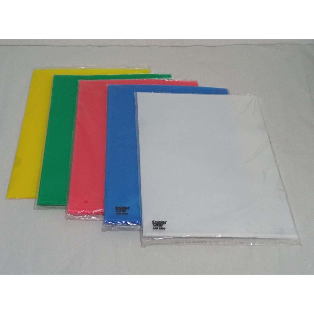 Jual Perlusin Map L Map Bening Folder One A4 Warna Shopee Indonesia 6609