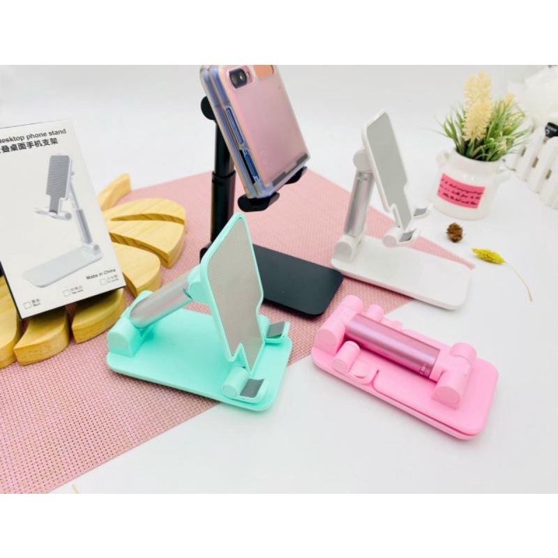 Stand HP Dudukan HP Holder Folding Desktop Stand Handphone