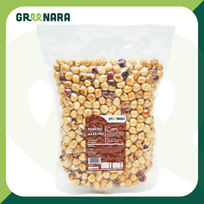

✨COD✨ Roasted Natural Hazelnut 1kg / Kacang Hazelnut Panggang 1 kg