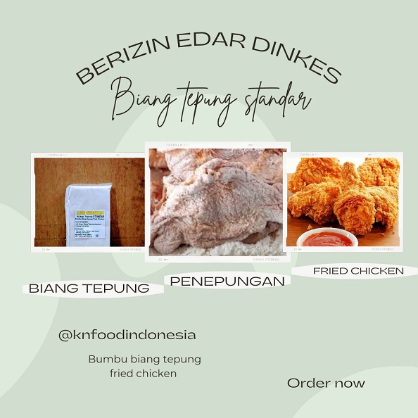 

Bumbu Biang Tepung Fried Chicken