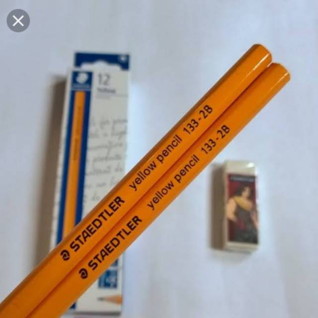 

STAEDTLER YELLOW PENCIL 133 2B