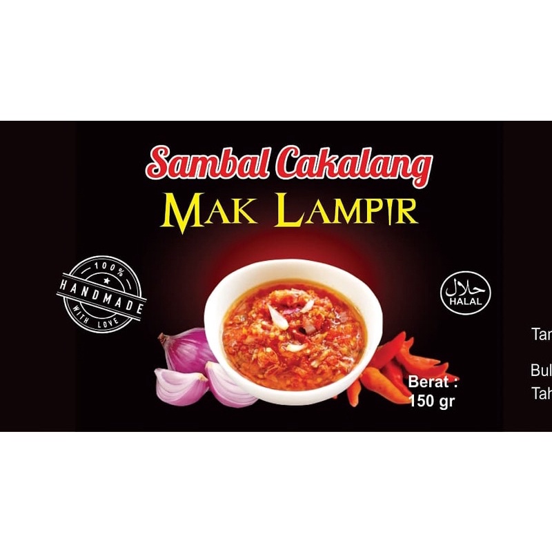 

Sambalcakalangmaklampir