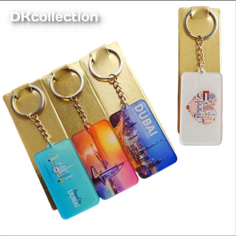 GANTUNGAN KUNCI DUBAI SOUVENIR DUBAI KEYCHAIN DUBAI