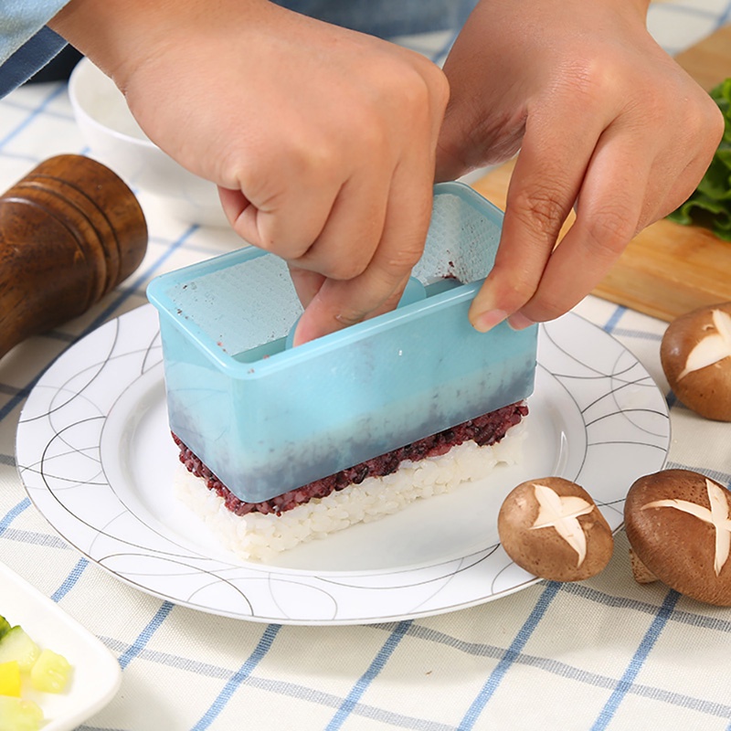 Sunshine Musubi Cetakan Pembuat Sushi Musubi Kimbab Bentuk Persegi Panjang