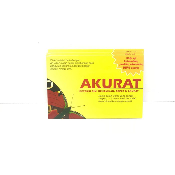 Test Pack Akurat 10 MIU Alat Tes Kehamilan Tes Hamil Celup Akurat Kontrasepsi Testpack