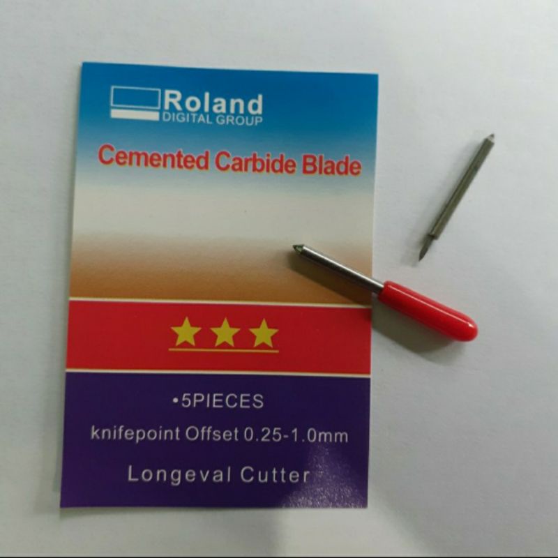 Mata Pisau Cutting Jinka Roland Blade 45 degree tutup merah