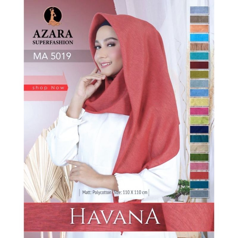 Hijab Segiempat HAVANA by AZARA