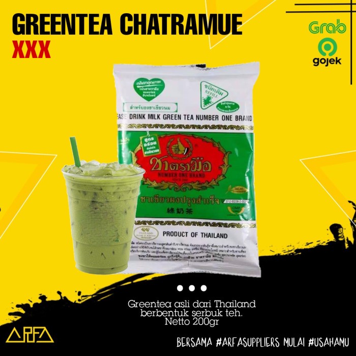

Bb0621D Thai Tea Greentea Chatramue/ Number One Brand 0547771