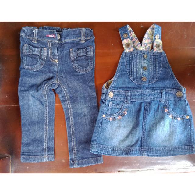 f&f denim jumpsuit