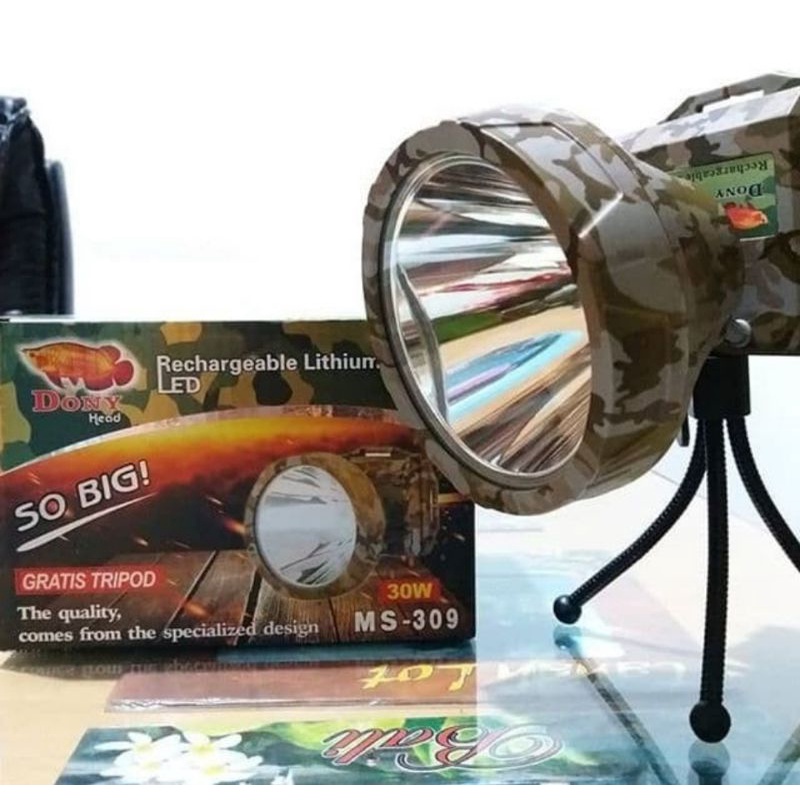 DONY Senter Kepala SO BIG MS-309 /Headlamp Dony 30Watt Loreng