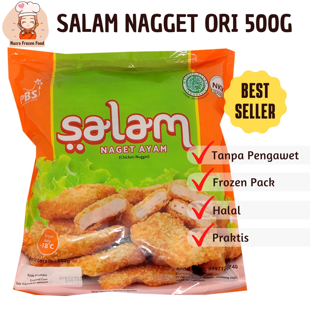 

SALAM Nugget Ayam Original 500gr Naget Ayam