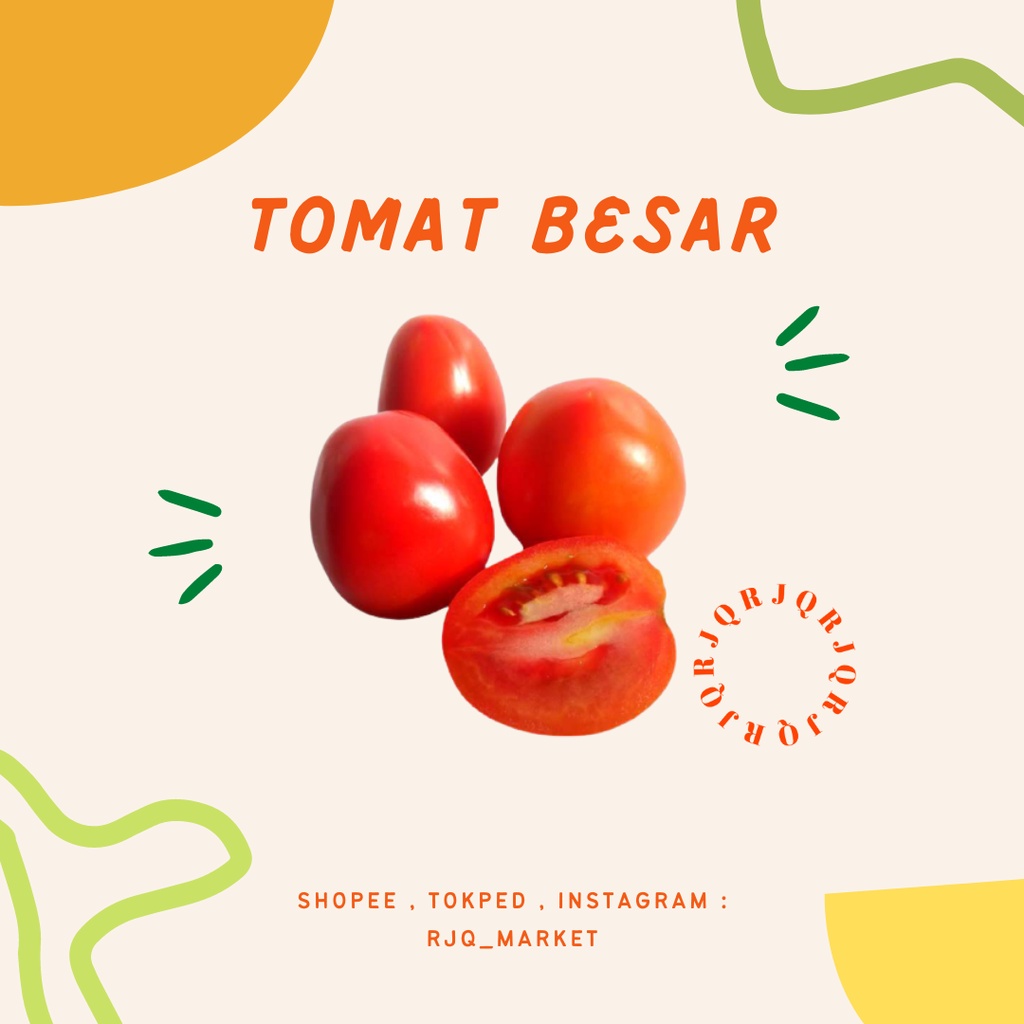 

TOMAT BESAR - BUAH SAYUR SEGAR