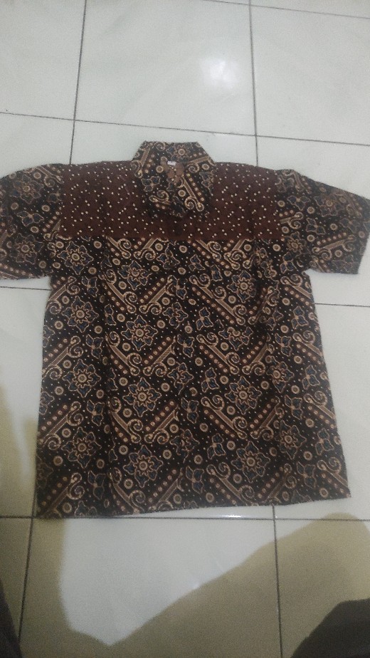 Batik Anak Laki Laki Kemeja Batik Anak Lengan Pendek Cowok Batik Original Abadi Batik Keluarga
