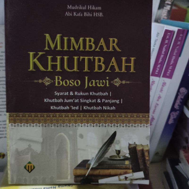 Buku khutbah Jum'at bahasa jawa