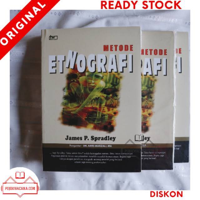 Buku Original Metode Etnografi James Spradley Shopee Indonesia