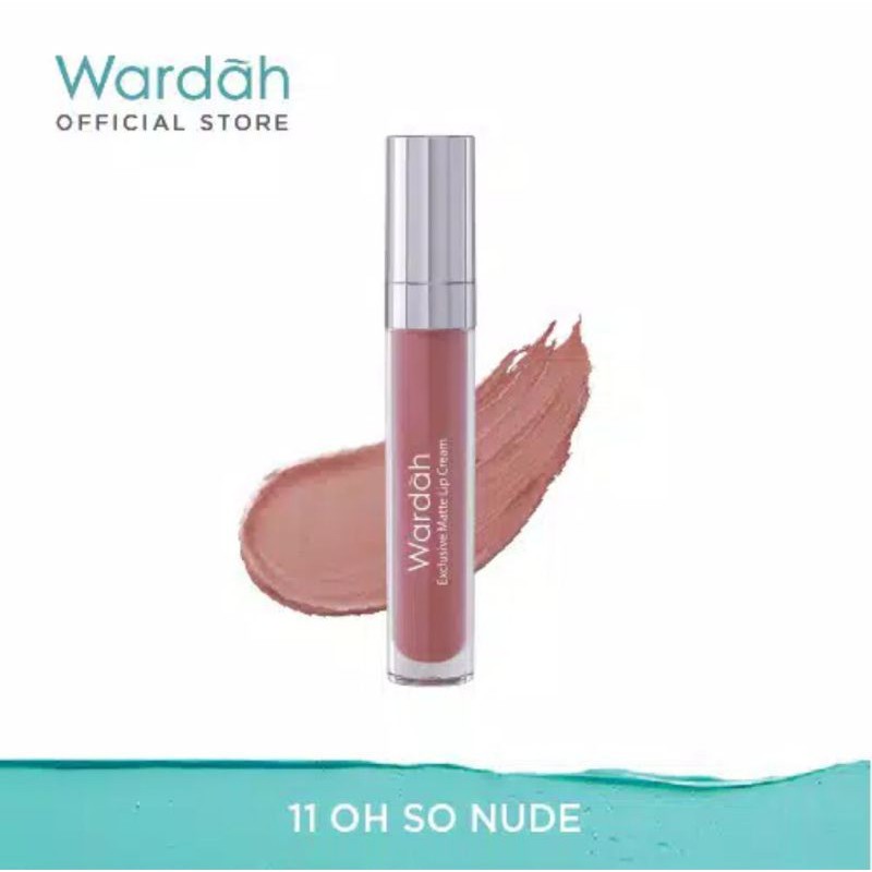 Wardah Exclusive Matte Lip Cream no 11 Oh So Nude  Preloved