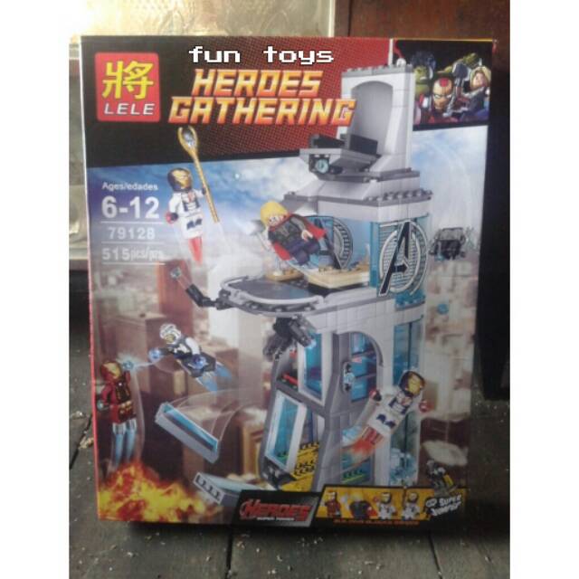 Lego LELE 79128 avenger tower