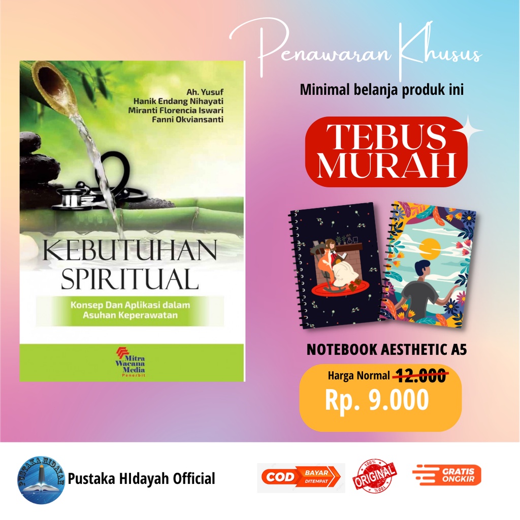 Jual Buku Kebutuhan Spiritual Konsep Dan Aplikasi Dalam Asuhan