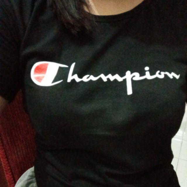 BAJU KAOS  TSHIRT CHAMPION  TUMBLR TEE HITAM MAROON BIRU 