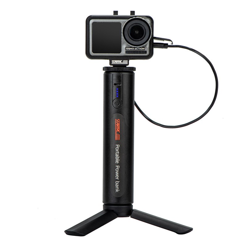 Startrc Handheld Powerbank Extension Grip Osmo Mobile Gopro and Action