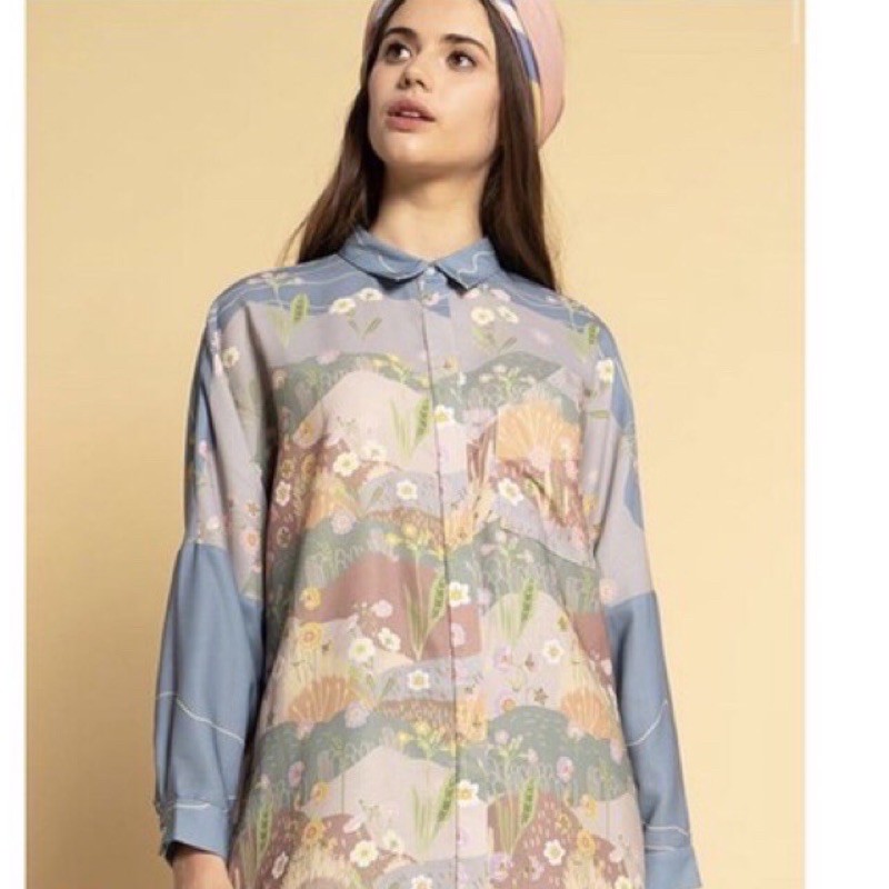 Preloved Devon Blue  Cottonink X Riamiranda