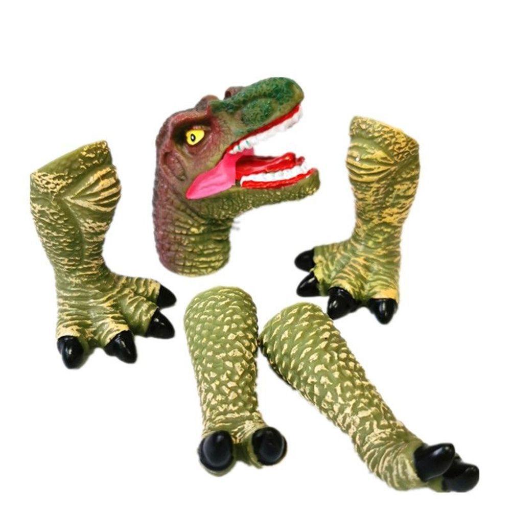 Quinton Dinosaurus Tangan Wayang Anak Lucu Bercerita Prop Bermain Peran Mainan Orang Tua Bercerita Alat Peraga Hand Toy Animal Head Gloves