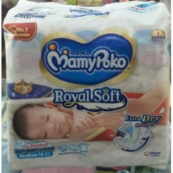 Mamy Poko Royal Soft Perekat NB14