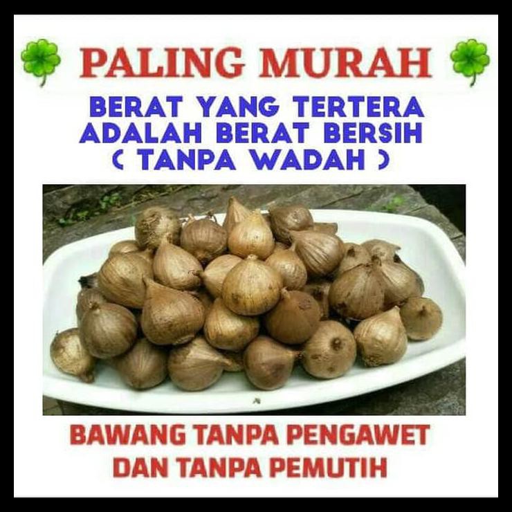 

BEST SELLER BLACK GARLIC /BAWANG HITAM TUNGGAL/BAWANG HITAM LANANG 1 ONS/100GRAM