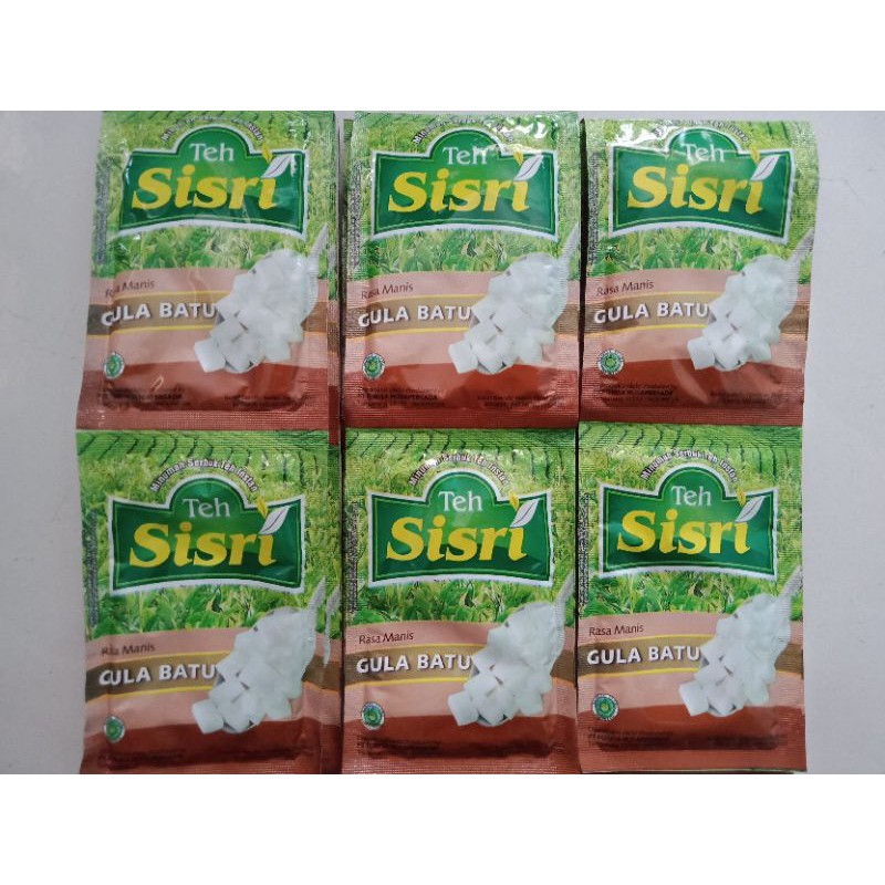 Jual Teh Sisri Gula Batu 1 Renceng10pcs Shopee Indonesia 8401