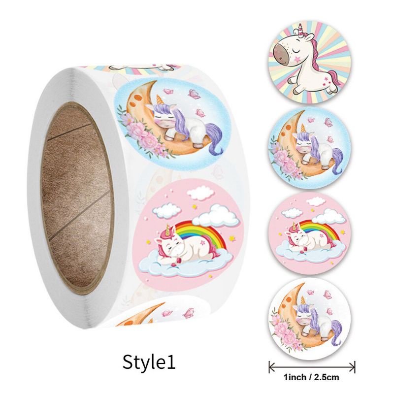 

Sticker Lucu Murah Gambar Unicorn 500pcs