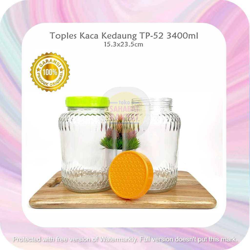 Toples Cendol/Toples Jadul/Toples Es Campur Kaca Kedaung TP-52 3.400ml