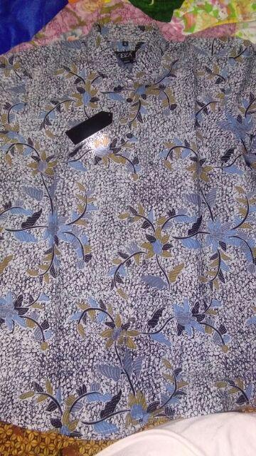 Kemeja Batik Pria Modern Lengan Panjang Casual Modis Slim Fit Trendy Masa Kini Bcl 285