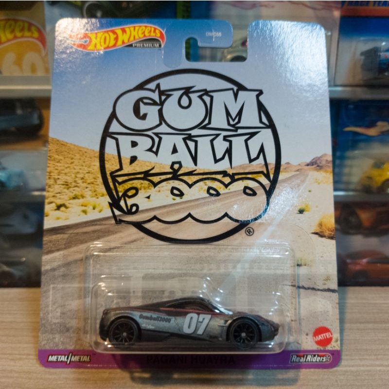 HOT WHEELS PAGANI HUAYRA - GUM BALL 3000 - PREMIUM